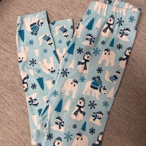 Gymboree Holiday Polar Bear leggings